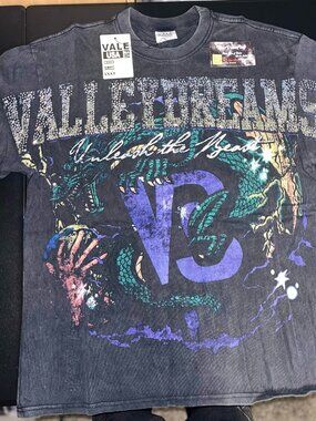 Vale Forever Enter The Dragon Bling T-Shirt